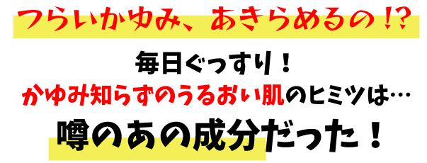 つかいかゆみ、あきらめるの！？